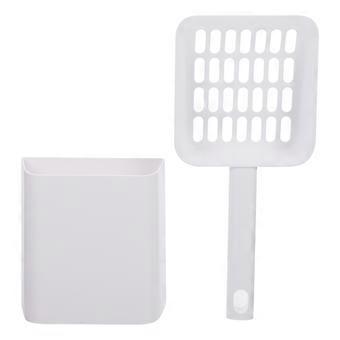 Pet Litter Scoop Function with and Holder 3Sets Cat Litter Cleanup Kit