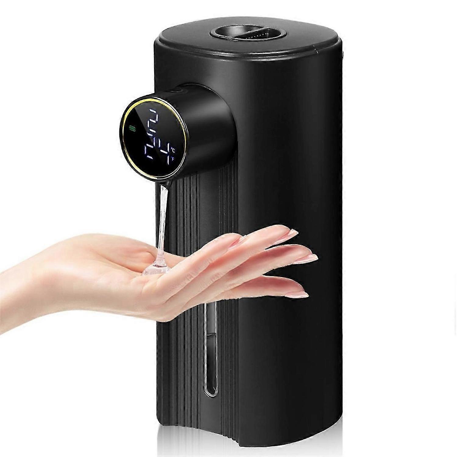 Touchless Automatic Foaming Soap Dispenser 11.83Oz, Liquid Black