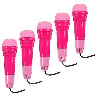 Echo Microphone Kids Toy for Educational Music Play 5Pcs Set Random Colors