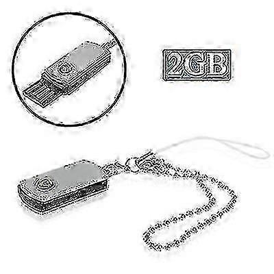 Computer Accessory Sets Mini Rotatable Diamond Jewelry Usb Flash Disk 2gb IP