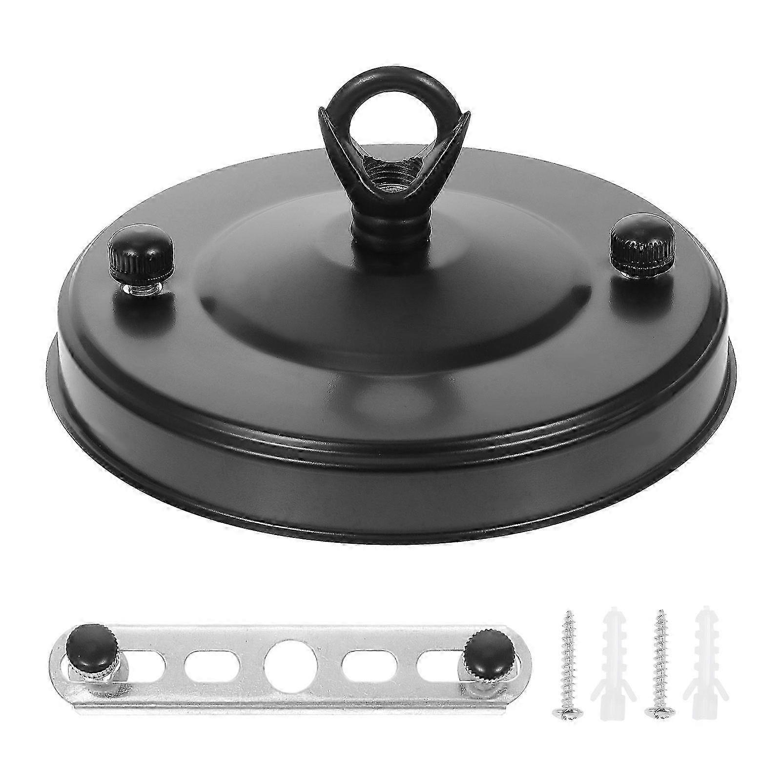 Ceiling Plate Ceiling Mount Light Plate Lamp Base Pendant Lighting Accessory Closed Hook Style