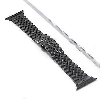 Bracelet en acier inoxydable pour Apple Watch Ultra 49 mm, compatible avec les séries 8, 7, 6, SE, 5, 4 et 3 (taille standard). Bracelet de remplacement en métal - B