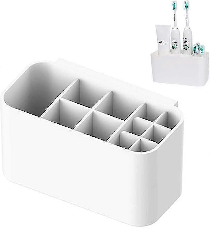 Multifunctional Toothbrush Holder Wall Mounted11 Slots