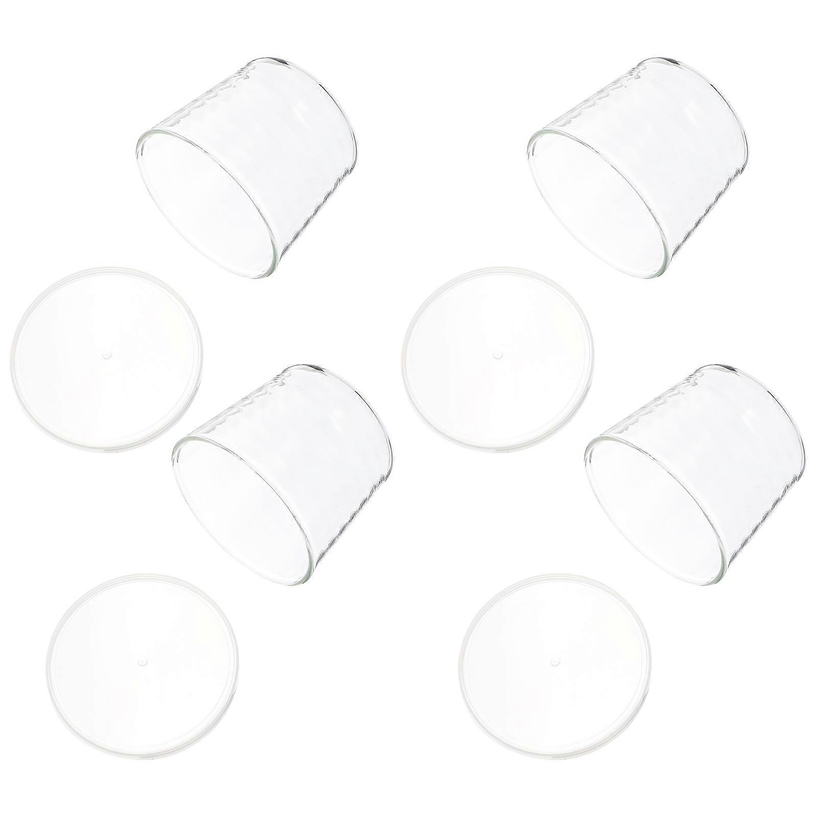 Multipurpose Cup Set for Beverage Serving with Transparent Design