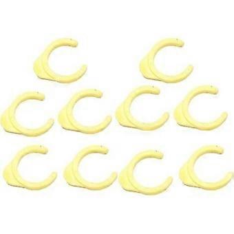 Pack of 10 quick-release buckle locks to prevent clipless pedals on folding bikes