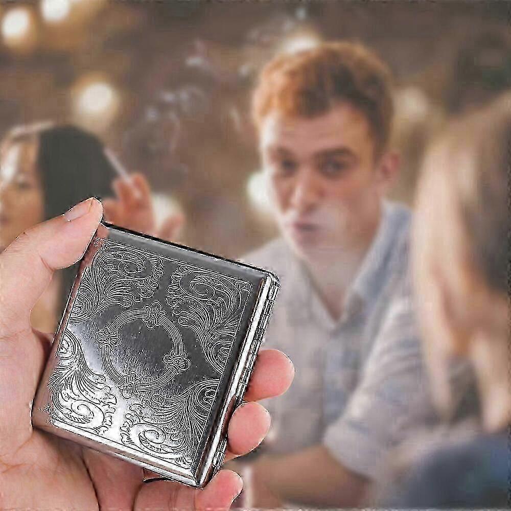 2026 Suitable 1 metal embossed cigarette case COS