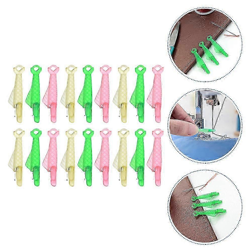 Fish Type Needle Threader Tool for Sewing Machine Threading 100Pcs