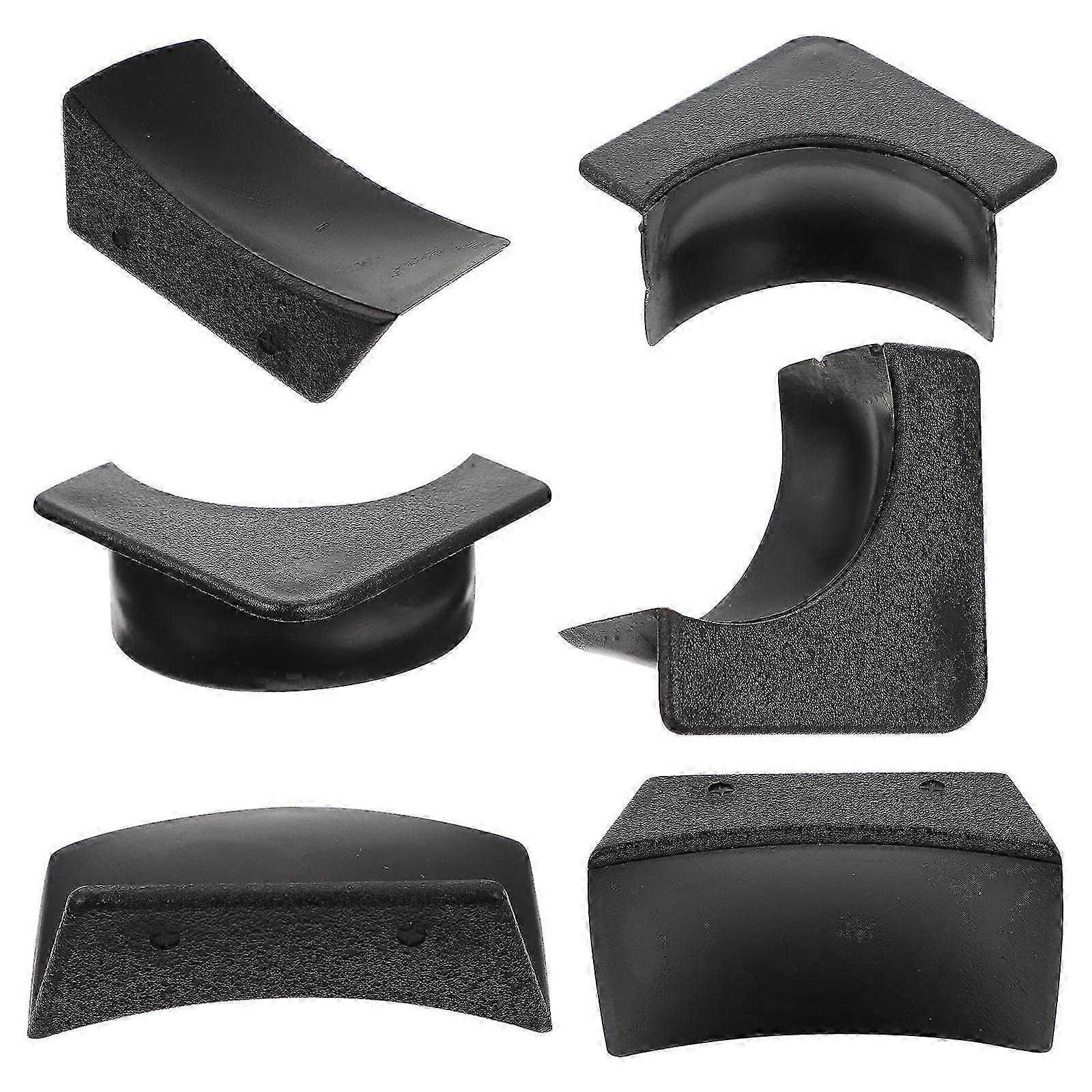 Pocket Liner for Pool Table Durable Accessories 2Sets Black Plastic
