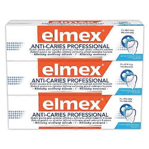 Anti Caries Professional Trio Toothpaste (3 pcs) - Toothpaste 75ml