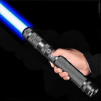 Vuxna Barn Ljussabel Lasersvärd RGB 7 Färger Bytbart Fx Ljud Uppladdningsbart Elektroniskt Ljussabel För Halloween Cosplay Leksak