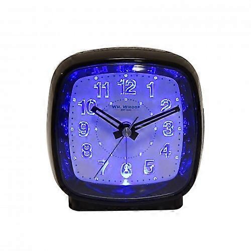 Hometime Cushion Shape Alarm Clock Sweep/Cres Black