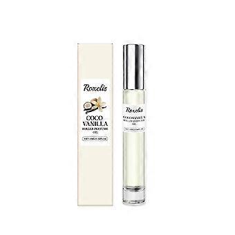 2pcs Roll - on Perfume, Coconut Vanilla Scent, Natural and Portable, Elegant Fragrance