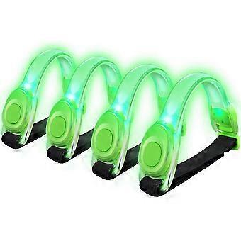 4pcs Led Armbands Reflective Led Armbands For Running And Jogging [MI]