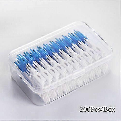 200 Pcs Flexible Interdental Brushes