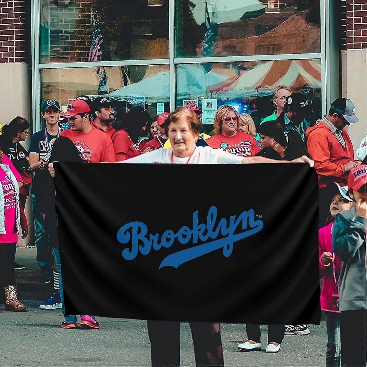 Brooklyn Cyclones Logo Flag EE53