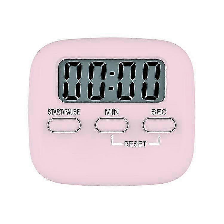 Kitchen Timer with Large LCD Display, Digital Kitchen Timer compatible with Cooking, Magnetic Stopwatch, Timer with Loud Alarm Clock, Egg Timer