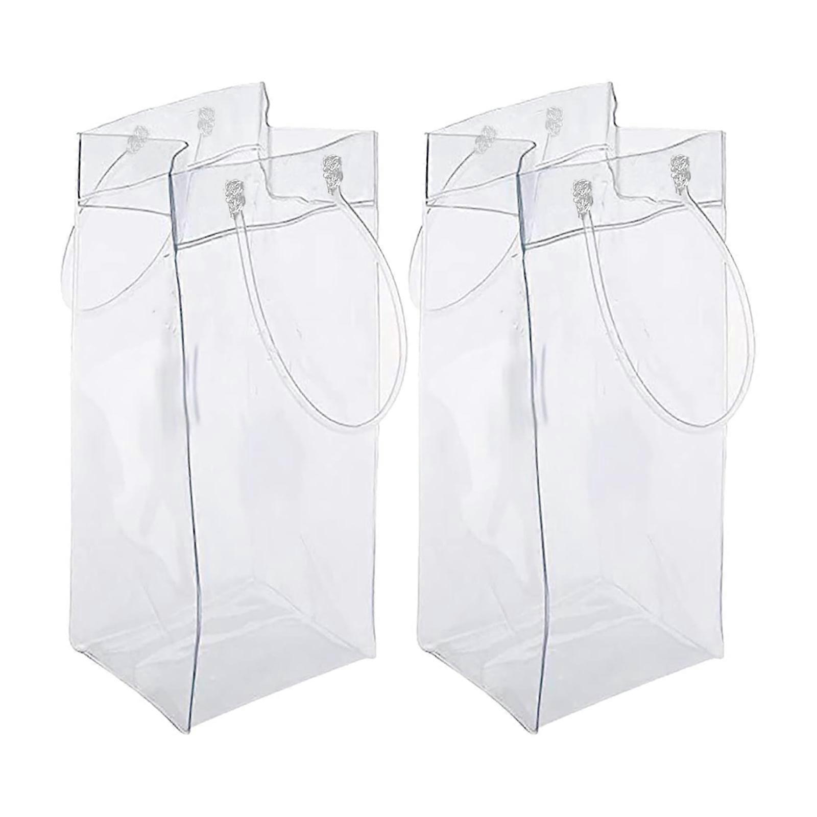 Foldable Waterproof Transparent Wine Bag