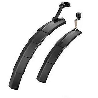 1 Set Road Bicycle Mudguard 33/46cm Soft Rubber Front Rear Retractable Splash Guard Bike Mudguards Replacement Accessories