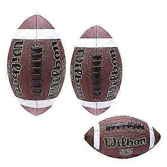 Sports Size 3 6 9 Grip Official PU Leather Adult Kids Rugby American Football Balls-yzw
