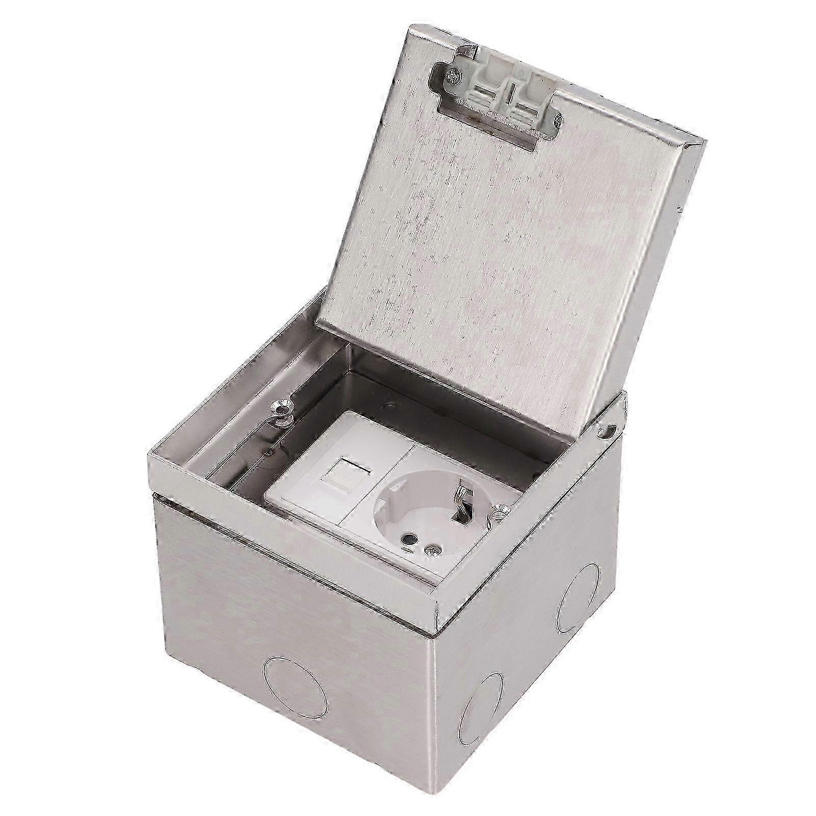 Recessed Stainless Steel Floor Socket