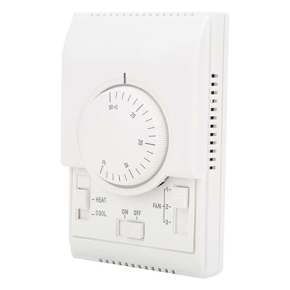Mechanical Temperature Controller Surface Mounted Air Conditioner Thermostat 1030 celsius  AC220V