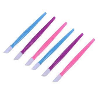 Manicure and Pedicure 36pcs Plastic Cuticle Pusher Set & Professional Nail Art Tools for Salon and Home Use