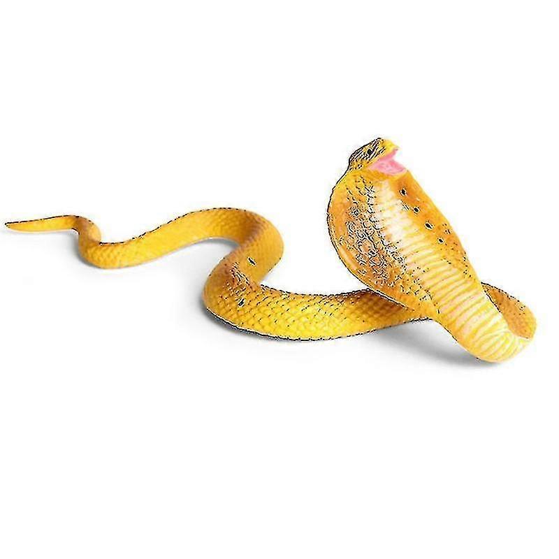 Yellow Cobra Plastic Scare Prop