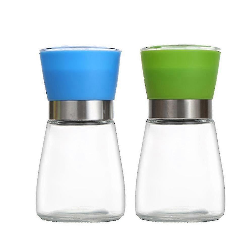Adjustable Glass Salt Pepper Grinder Set