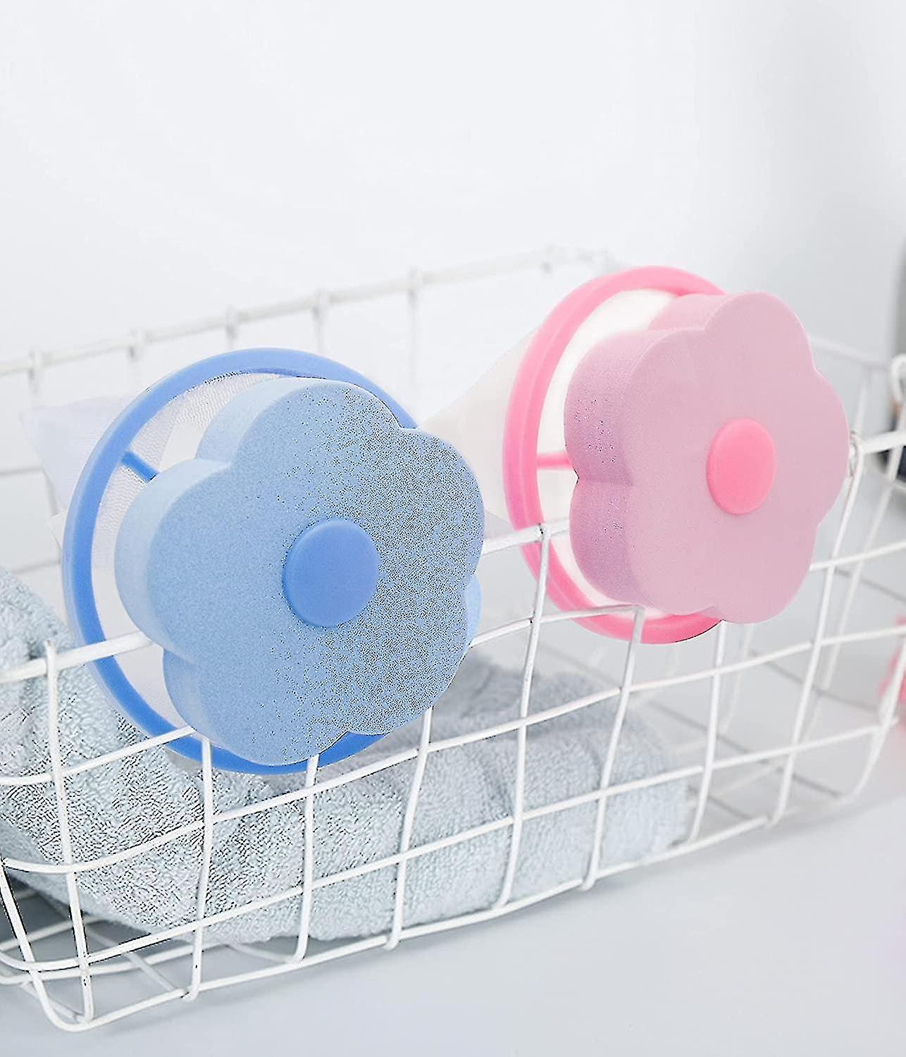 4pack Floating Filter Bag Reusable Washing Machine Lint Catcher