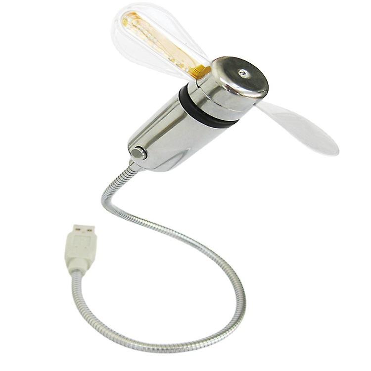 USB fan with temperature display, 41.2cm