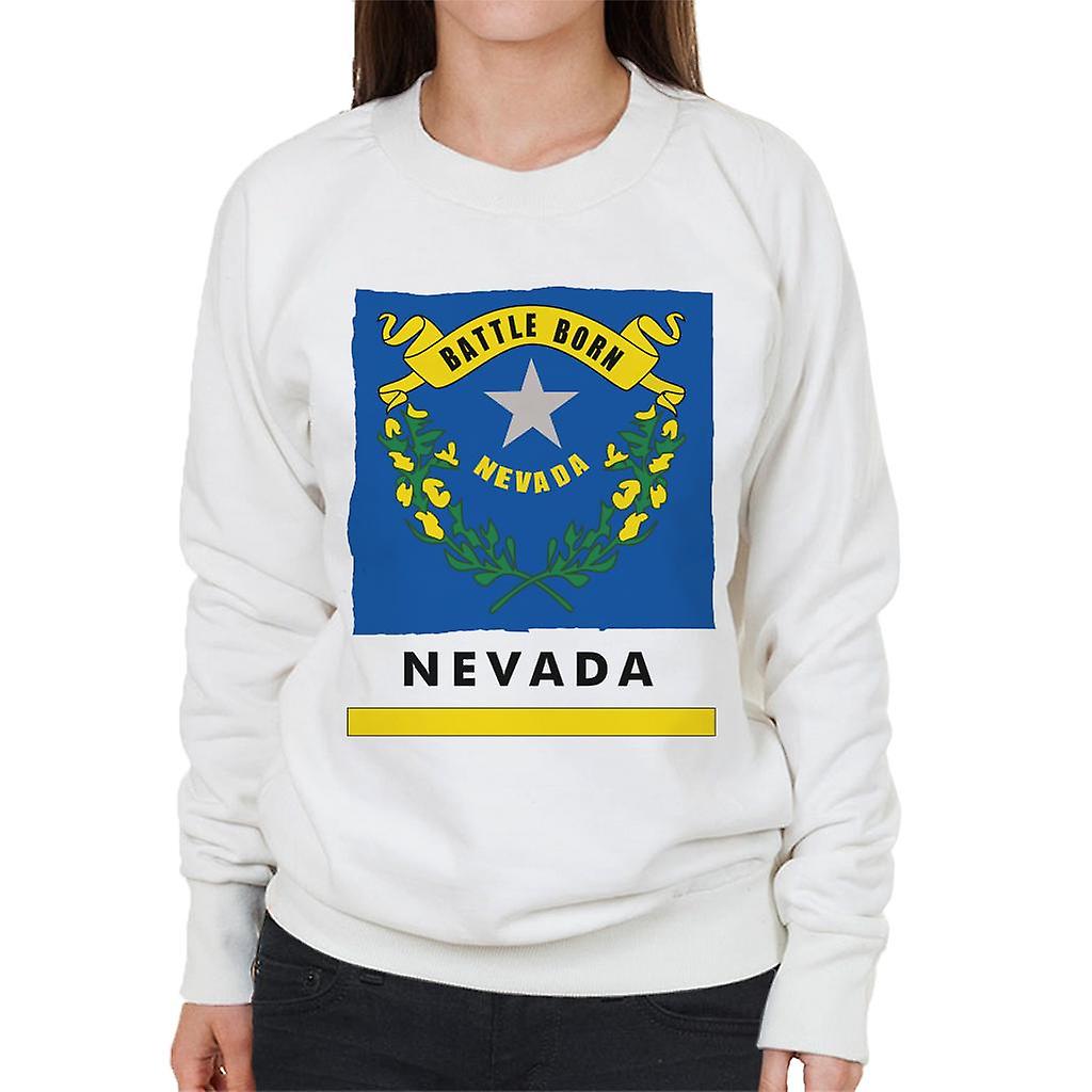Nevada State Flag Women's Sweatshirt