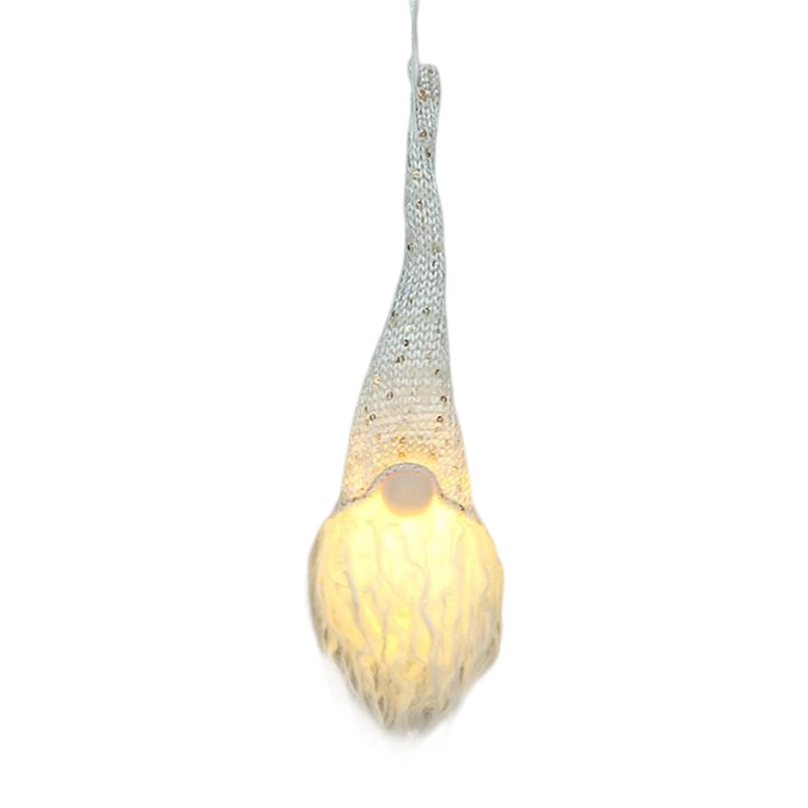 Christmas Faceless Gnomes With Lights Soft Warm Light Decoration