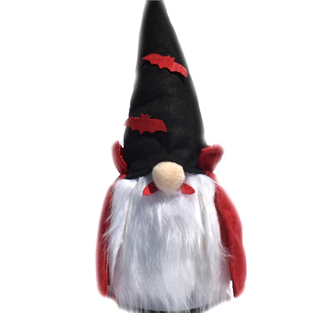 Decorations Faceless Gnome Doll Glowing Plush Faceless Gnome Desktop Decor Black
