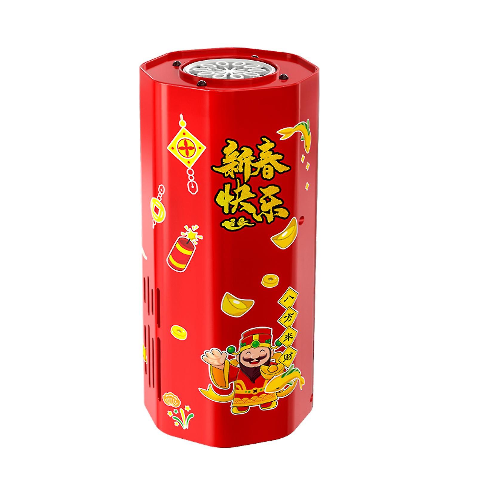 New Year Bubble Machine Outdoo New Year Fireworks Bubble Machine Lighting Bubbler,chidlren Christmas Outdoor Bubbler Toys(without Battery)