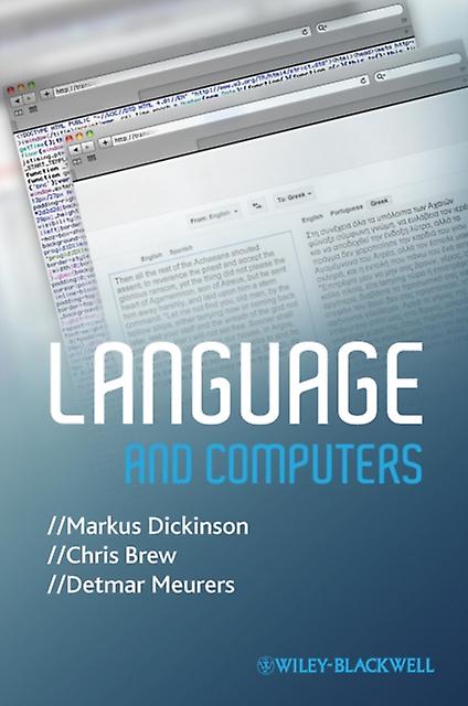 Language And Computers by Meurers & Detmar University of Tubingen & Germany Hardback Book