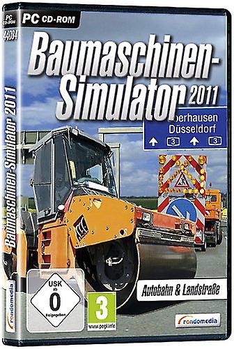 Baumaschinen Simulator 2011 PC - ny och förseglad