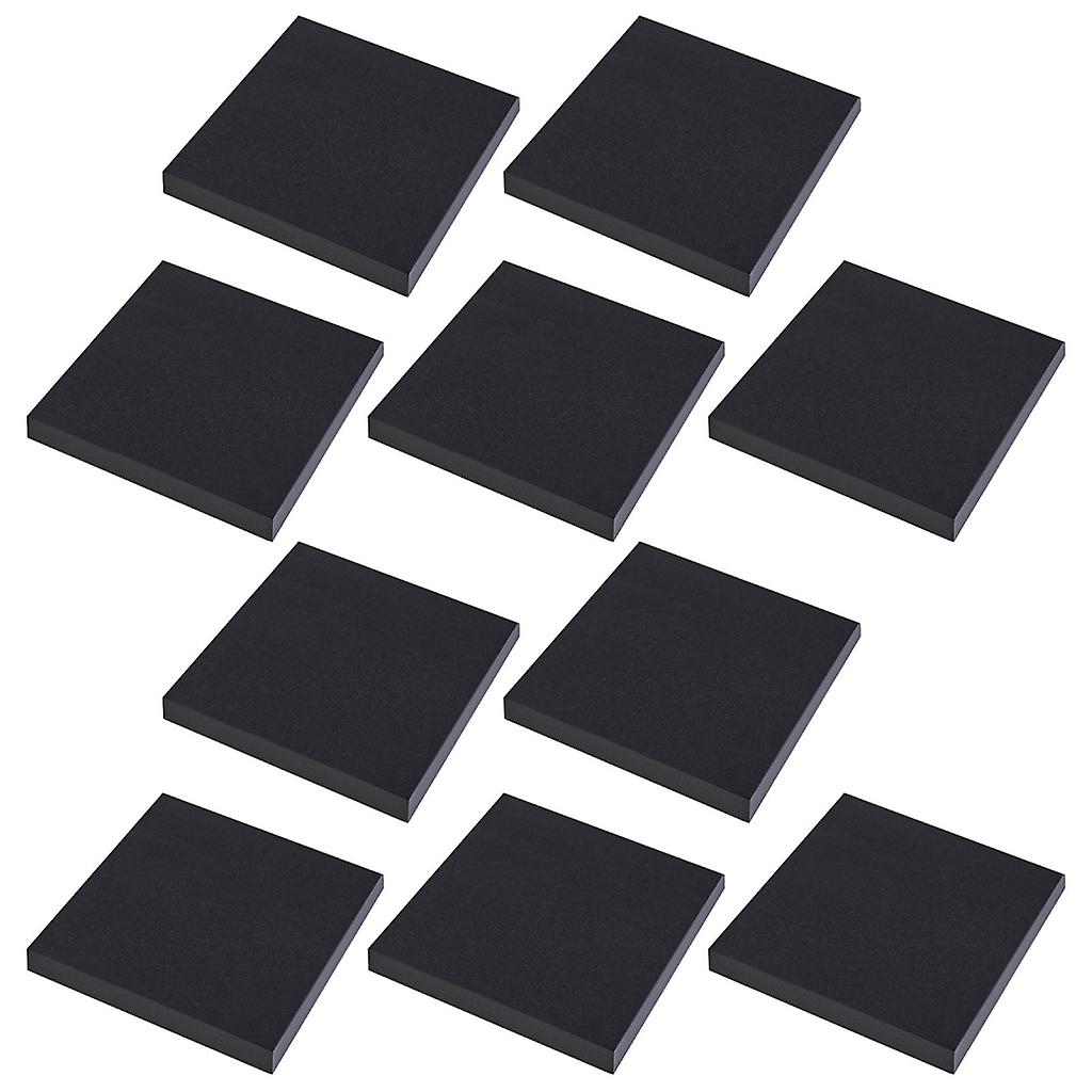 10Pcs Self-Stick Simple Sticky Memo Pads Square Marker Flags Tab Pasted Notepad