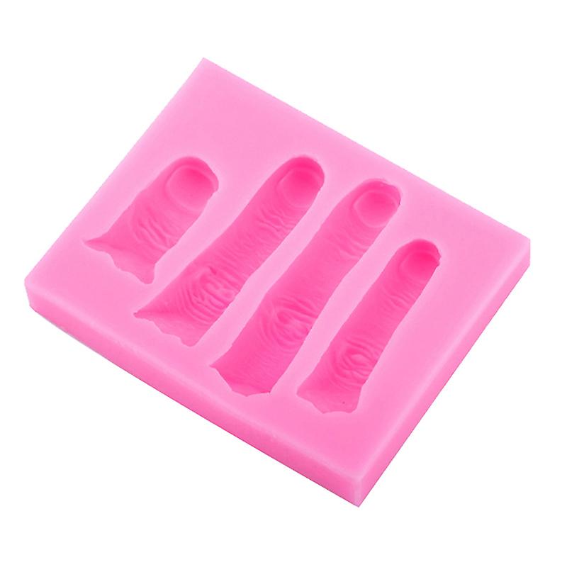 Halloween Finger Silicone Sugarcraft Mold Resin Tools Cupcake Baking Mould Tools