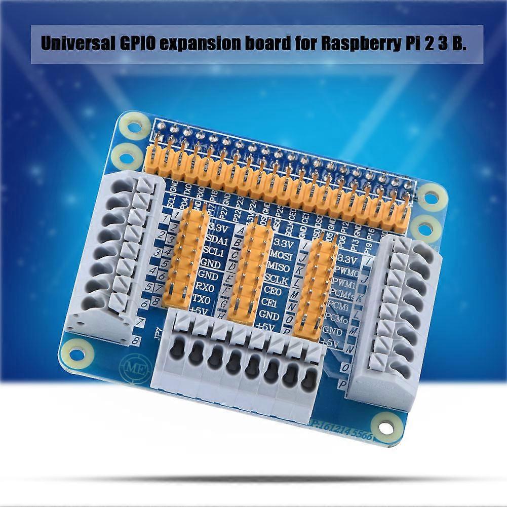 Multifunctional GPIO Expansion Board with Screws & Jumber Caps for Raspberry Pi 2 3 B
