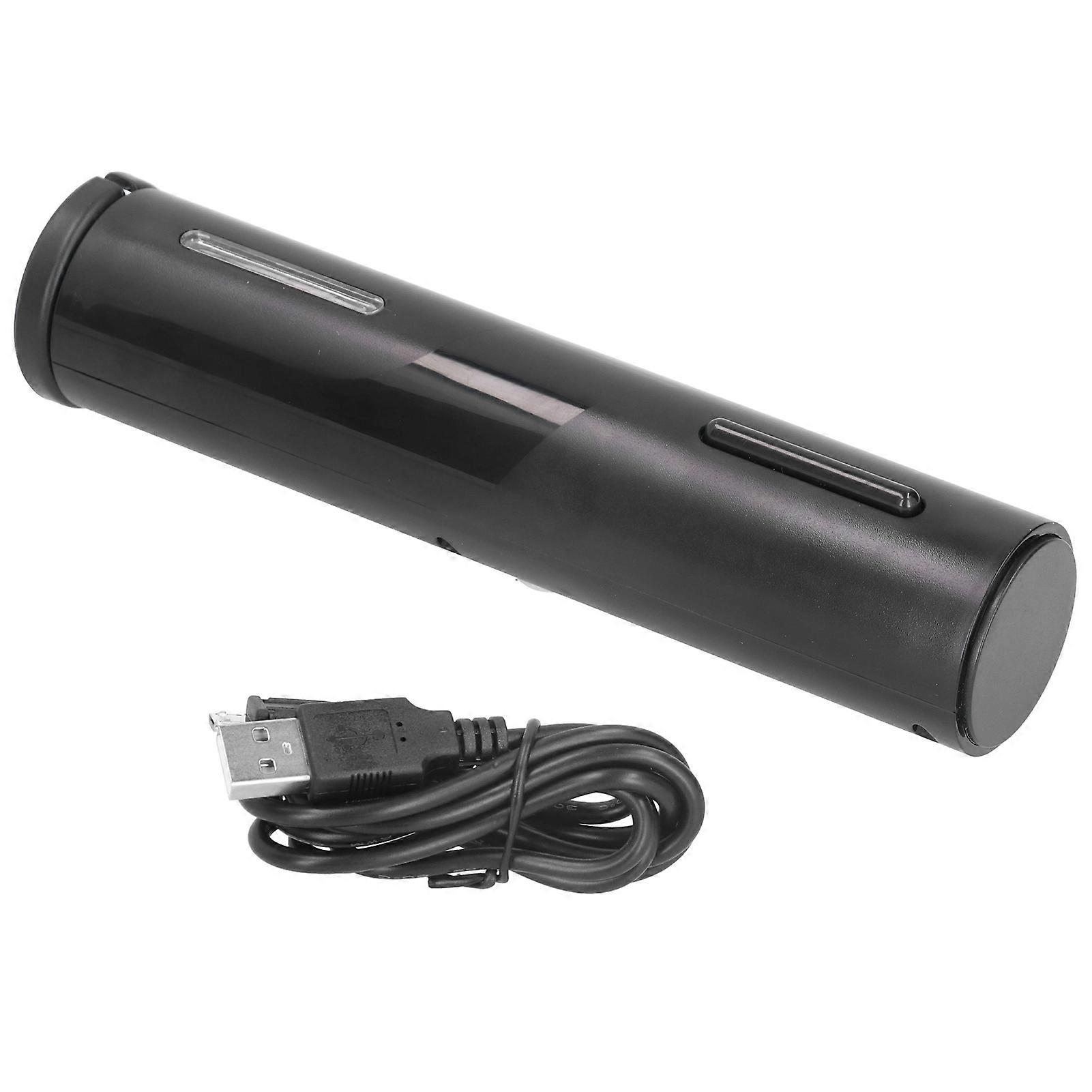 Automatic electric corkscrew with LED light and USB rechargeable