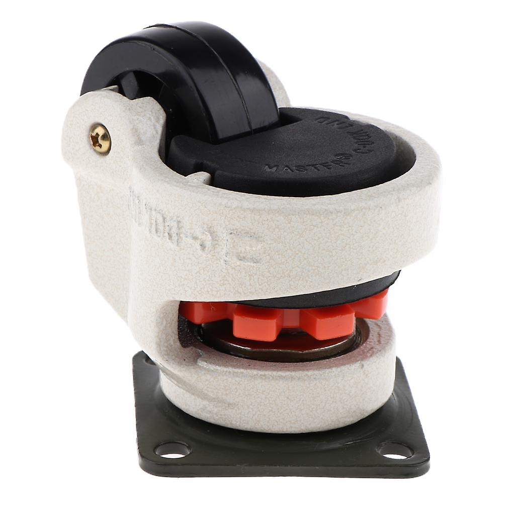 Nylon Alloy Wheel Leveling Caster Flexible Low Noise Footmaster Caster
