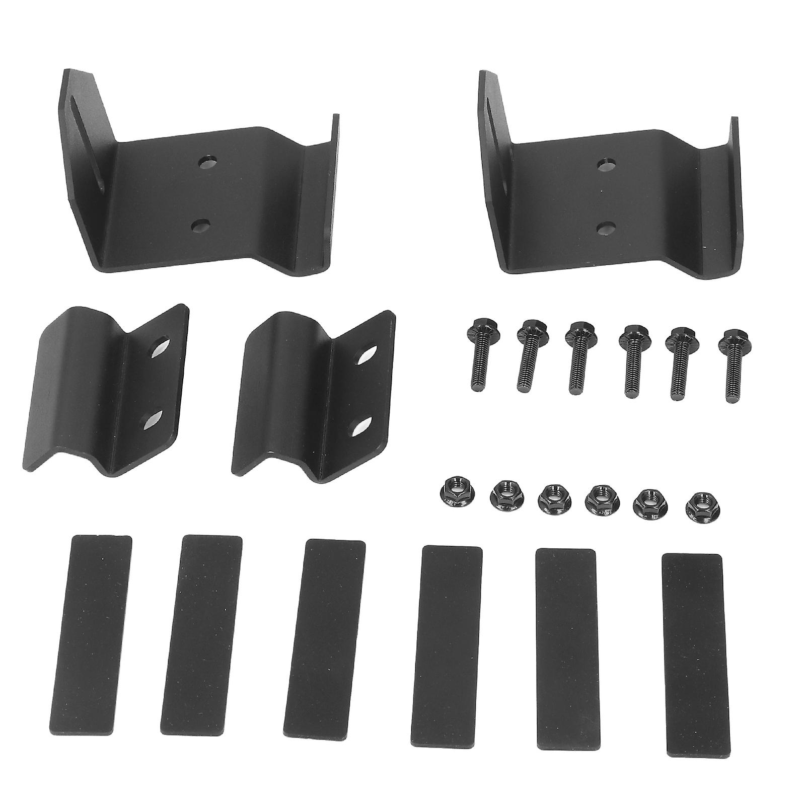 Upper Windshield LED Curved Light Bar Mount Bracket Kit Replacement for Polaris Ranger 500 570