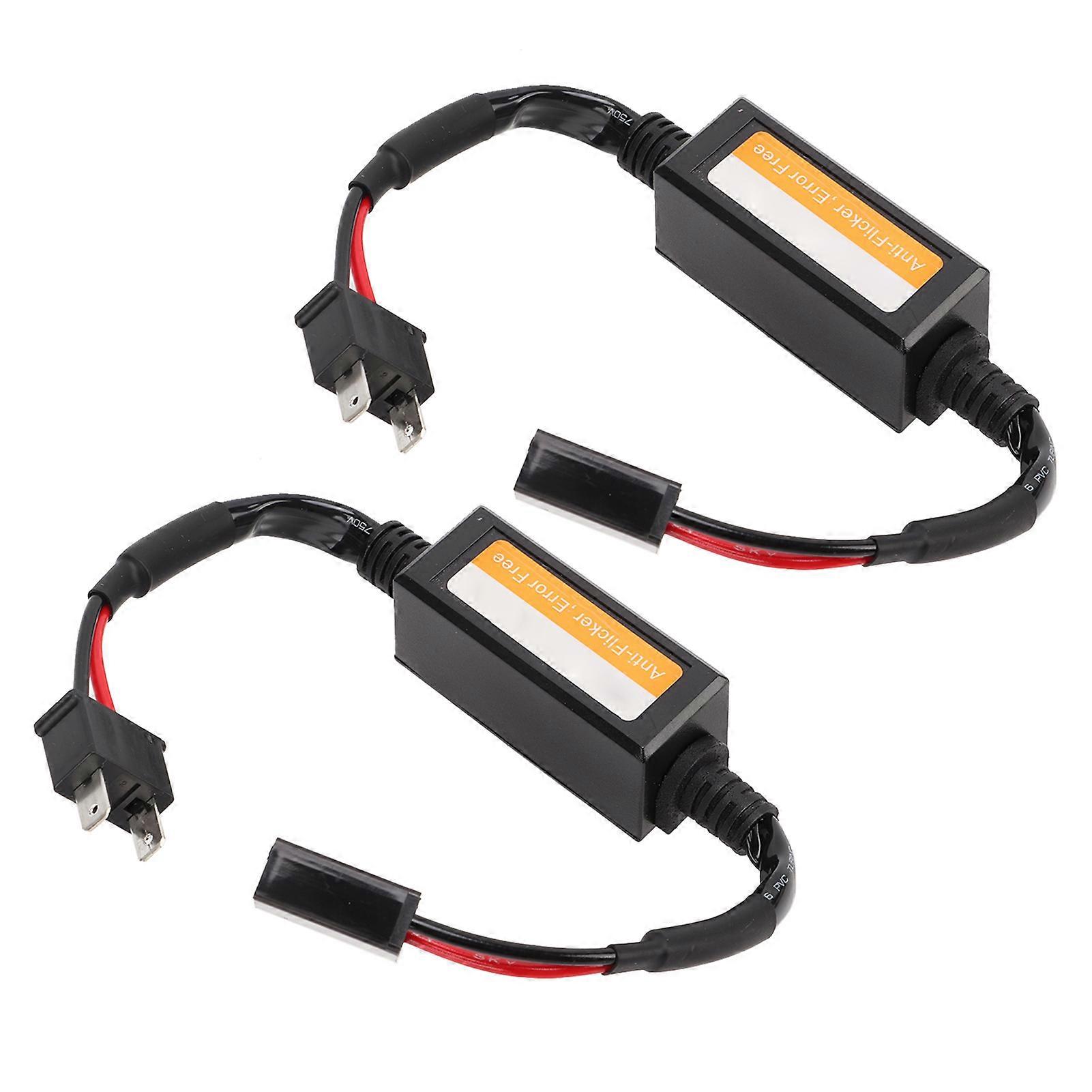 LED Decoder LED Headlight Fault Alarm Canceller H7 Anti Interference LED Light Decoder