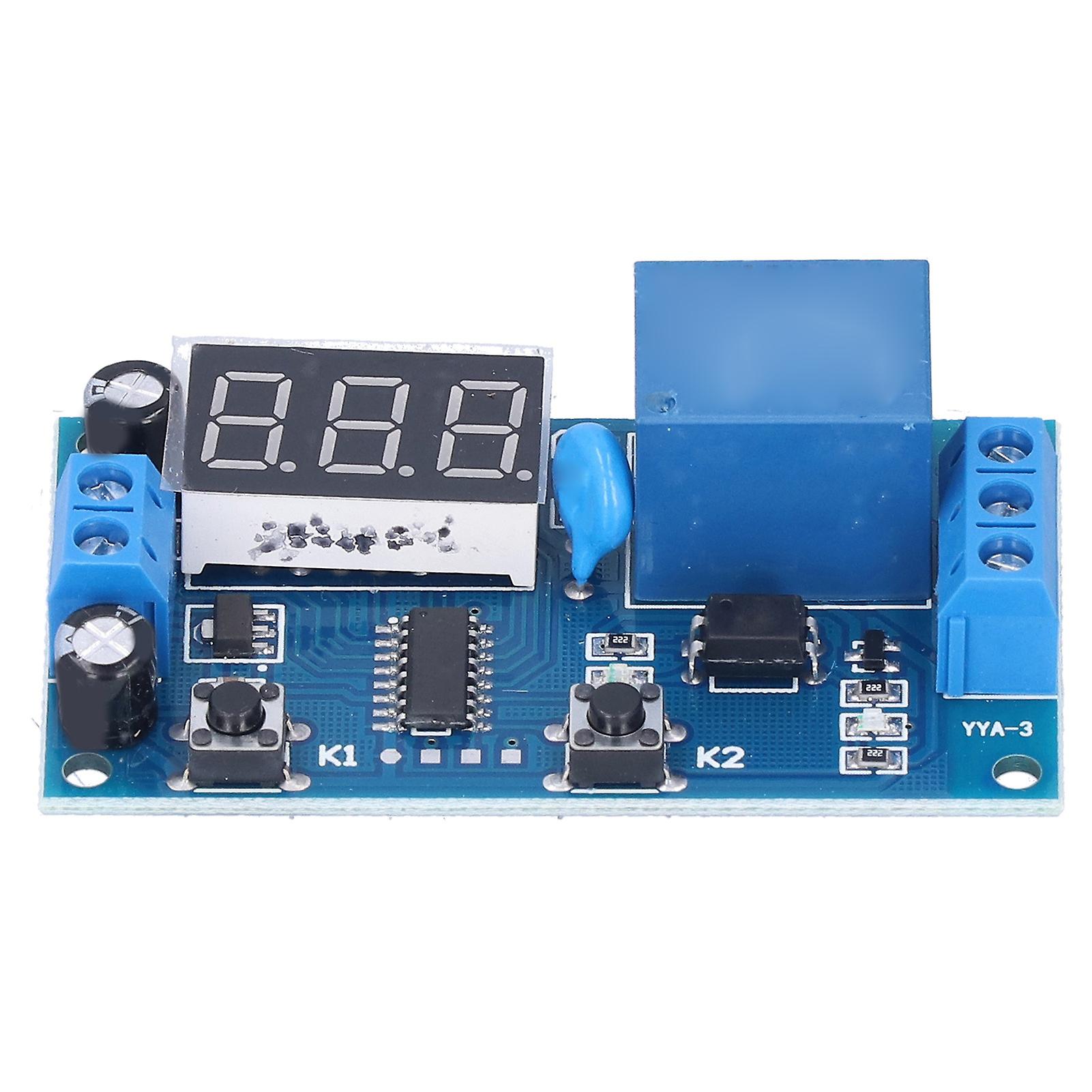 Time Delay Relay Timer Controller Module Adjustable Countdown Control Switch 12V