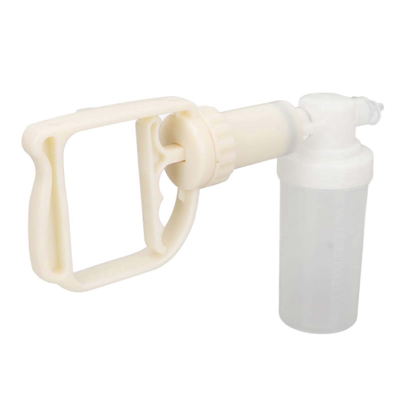 Handheld Manual Suction Pump Portable Transparent Vacuum Hand Help Suction Pump for Breathing Problems