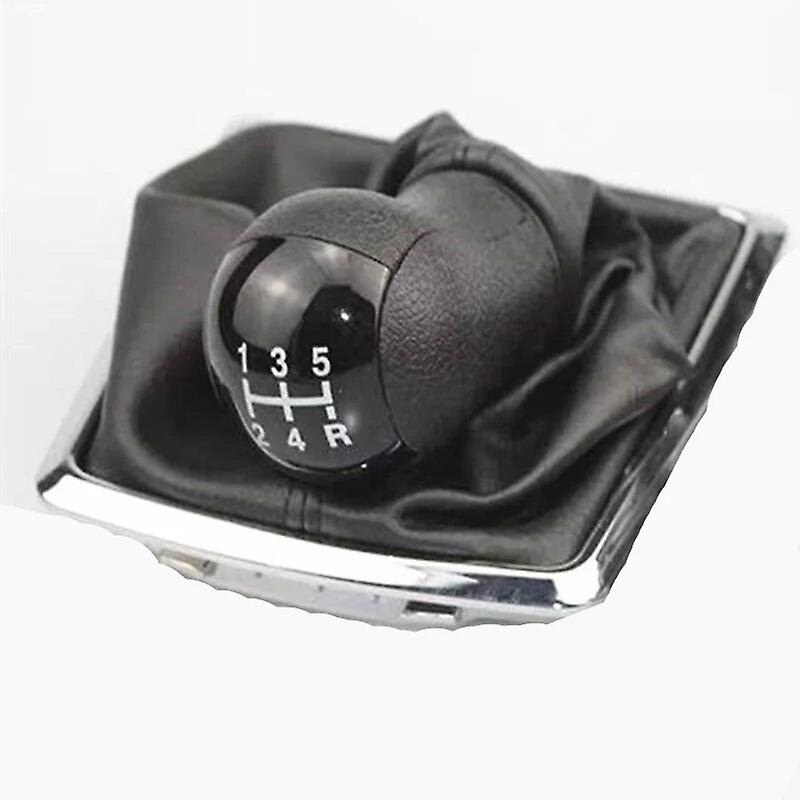 5 6 Speed for Ford Focus 2 MK2 2005 2006 2007 2008 2009 2010 2011 Car Gear Shift Knob Boot Cover Gaiter Collars Accessory~48556