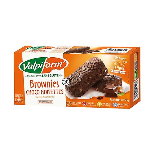 Chocolate hazelnut brownies 4 units