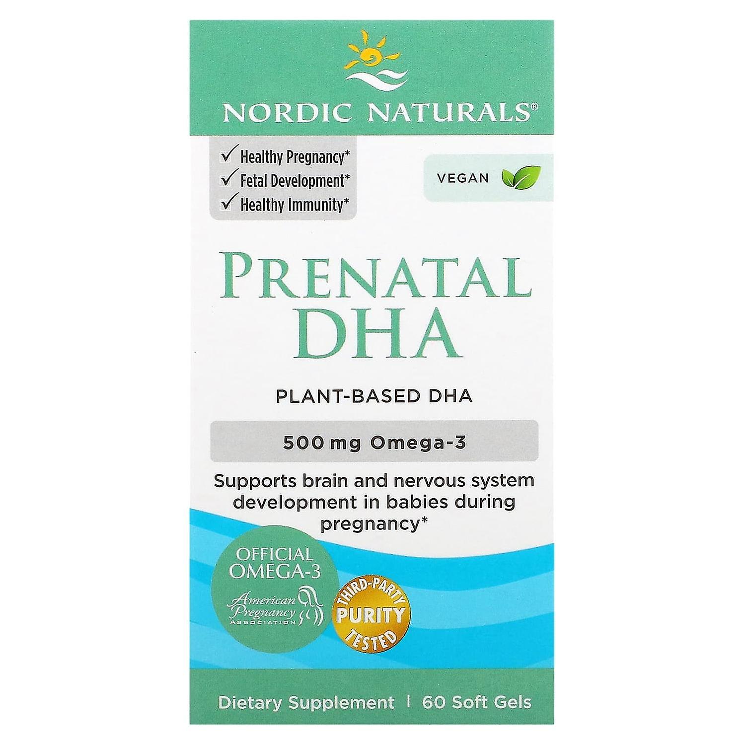 Nordic Naturals, Prenatal DHA, 250 mg, 60 Soft Gels