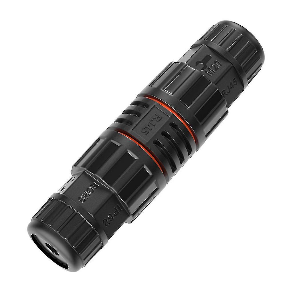 Rj45 Connector Ip68 Ethernet Network Cable Connector Shielded For Outdoor