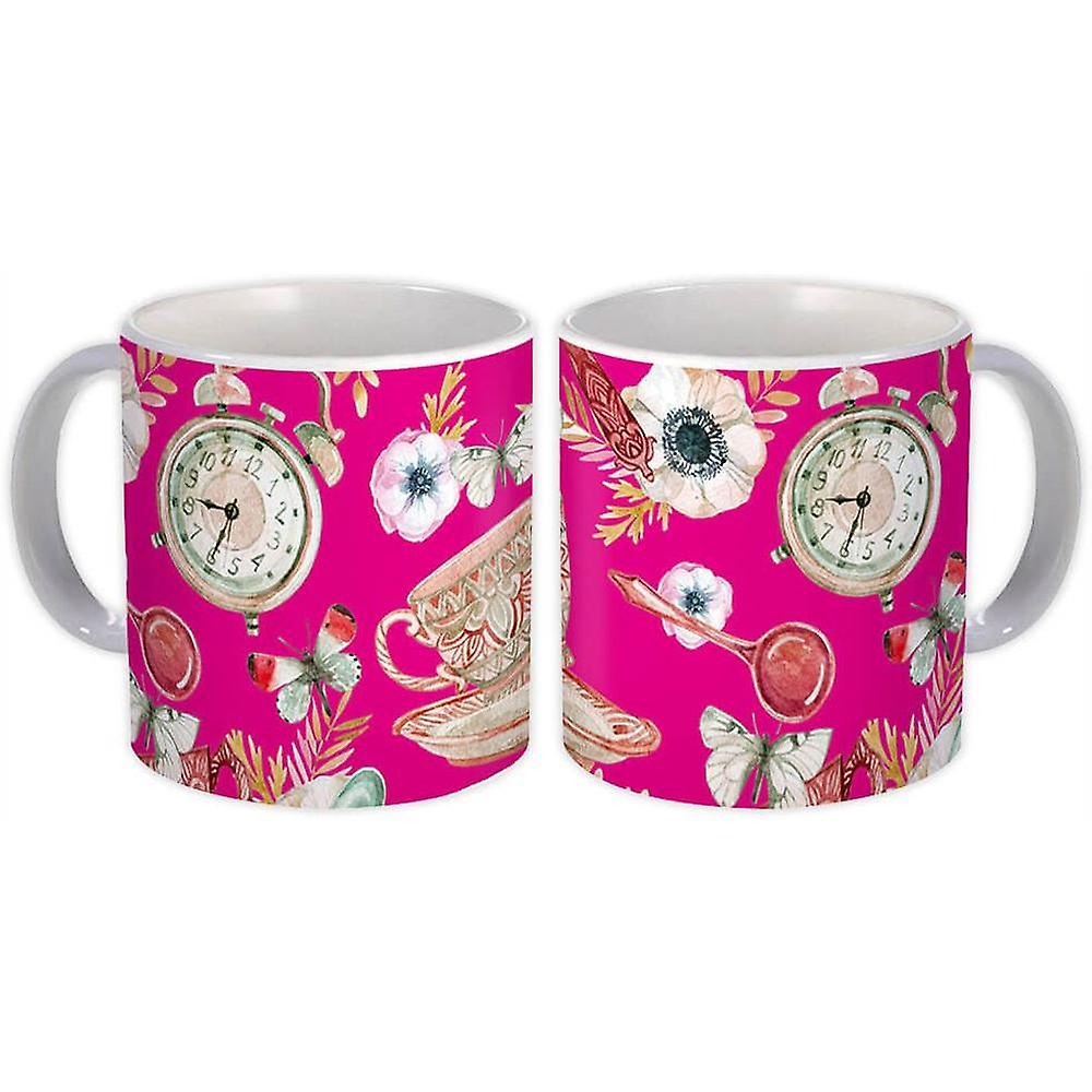 Gift Mug: Tea Cup Set Seamless